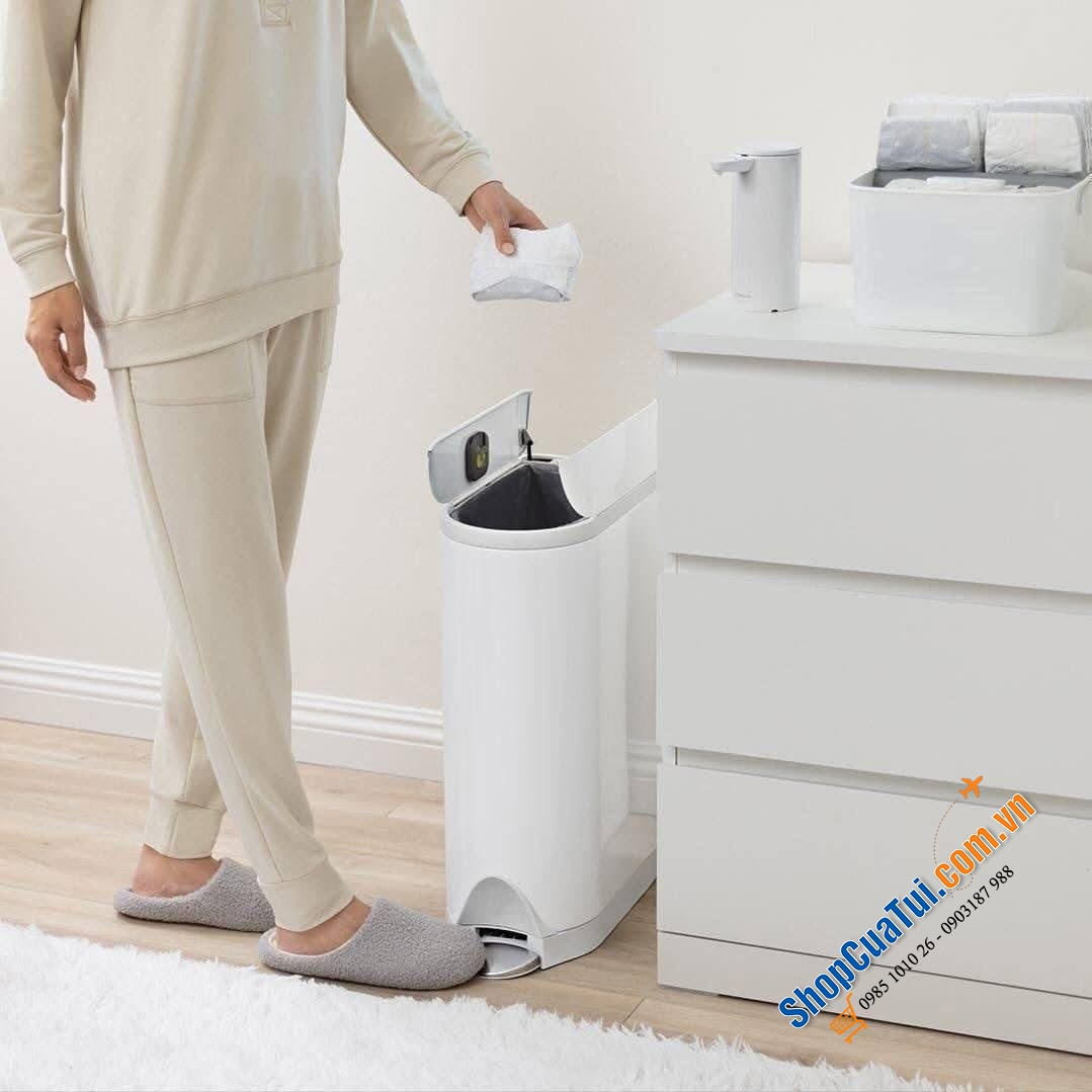THÙNG RÁC CÁNH BƯỚM SIMPLEHUMAN 18L.
