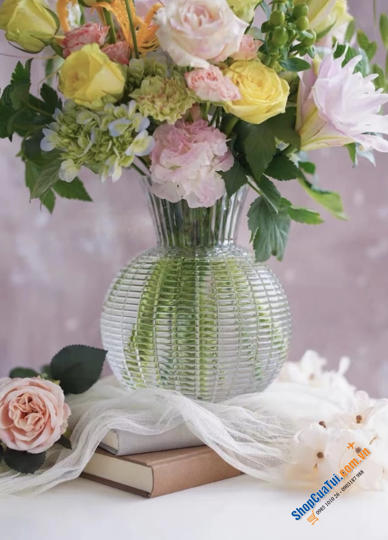 Lọ hoa IVV Ophelia Vase 25 cm