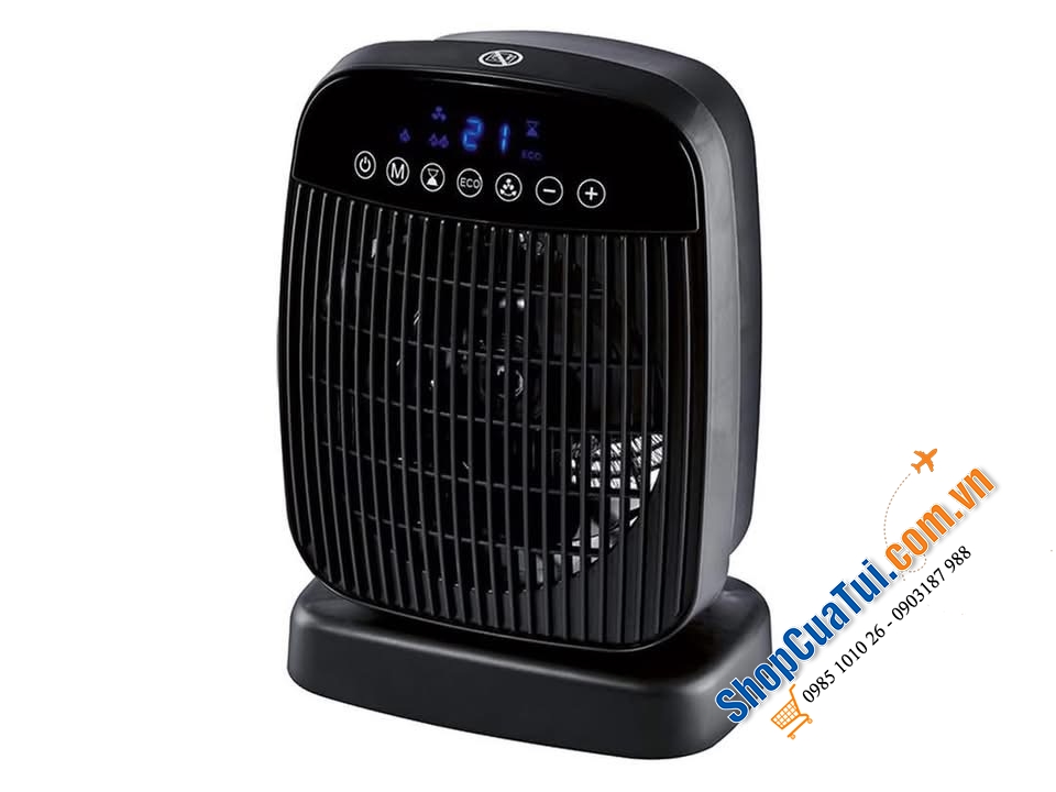 Quạt sưởi Silvercrest 2000W Germany nội địa Đức - Model mới nhất 2024.