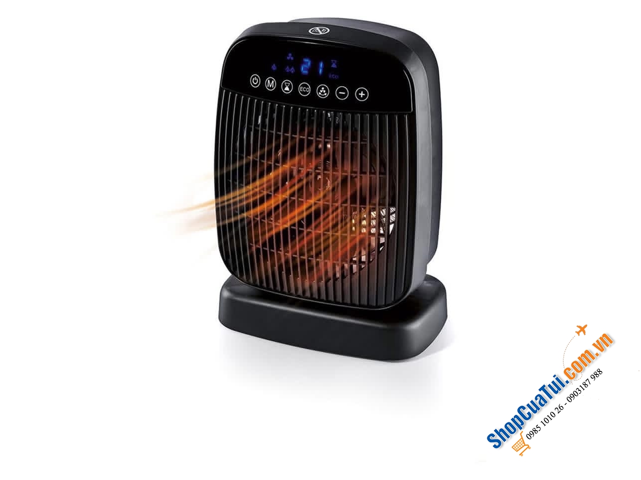 Quạt sưởi Silvercrest 2000W Germany nội địa Đức - Model mới nhất 2024.