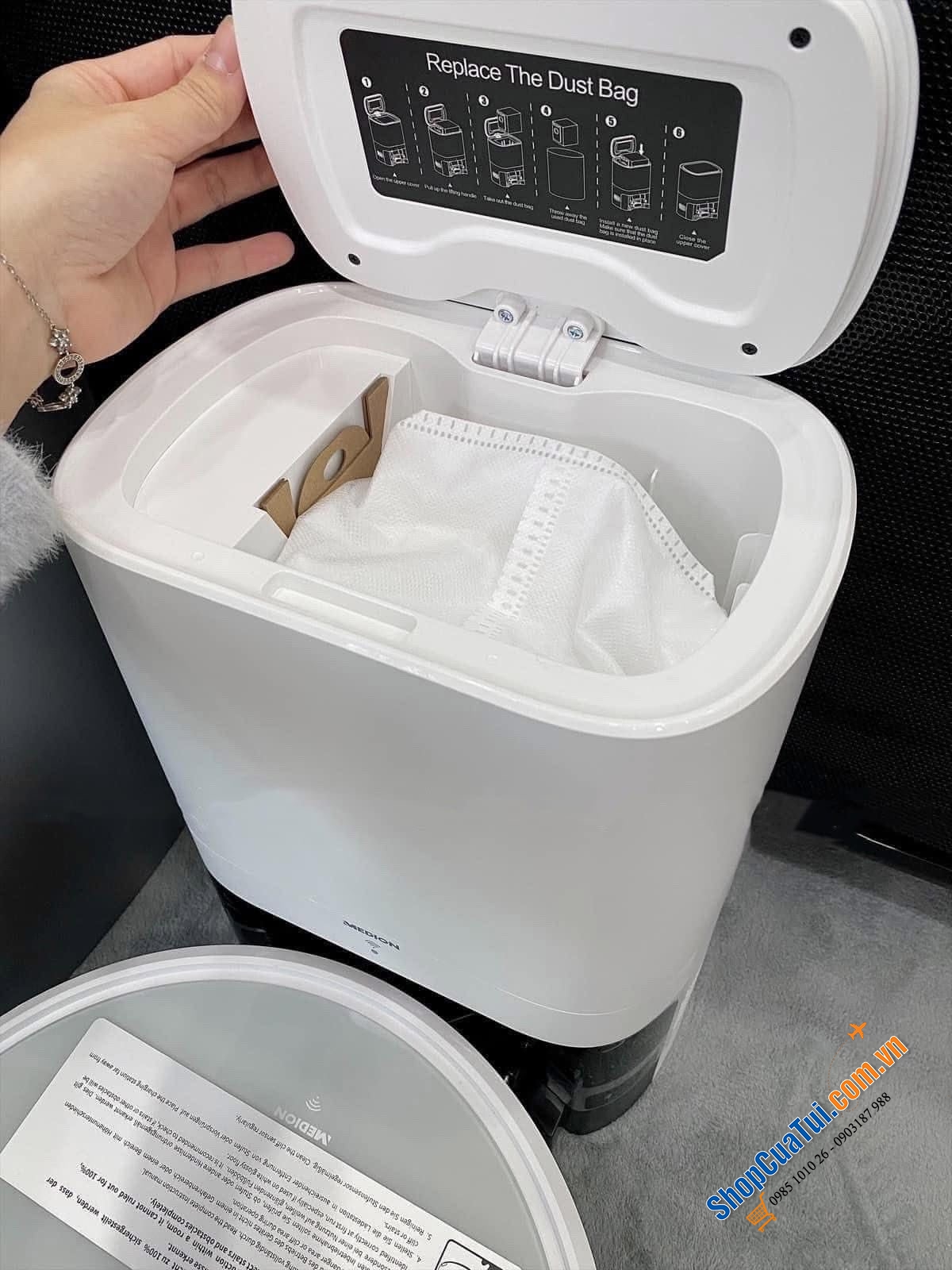 ROBOT HÚT BỤI LAU NHÀ MEDION X21 SW+.