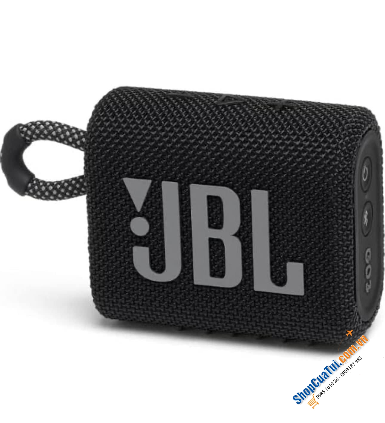 LOA BLUETOOTH JBL GO 3 MÀU ĐEN