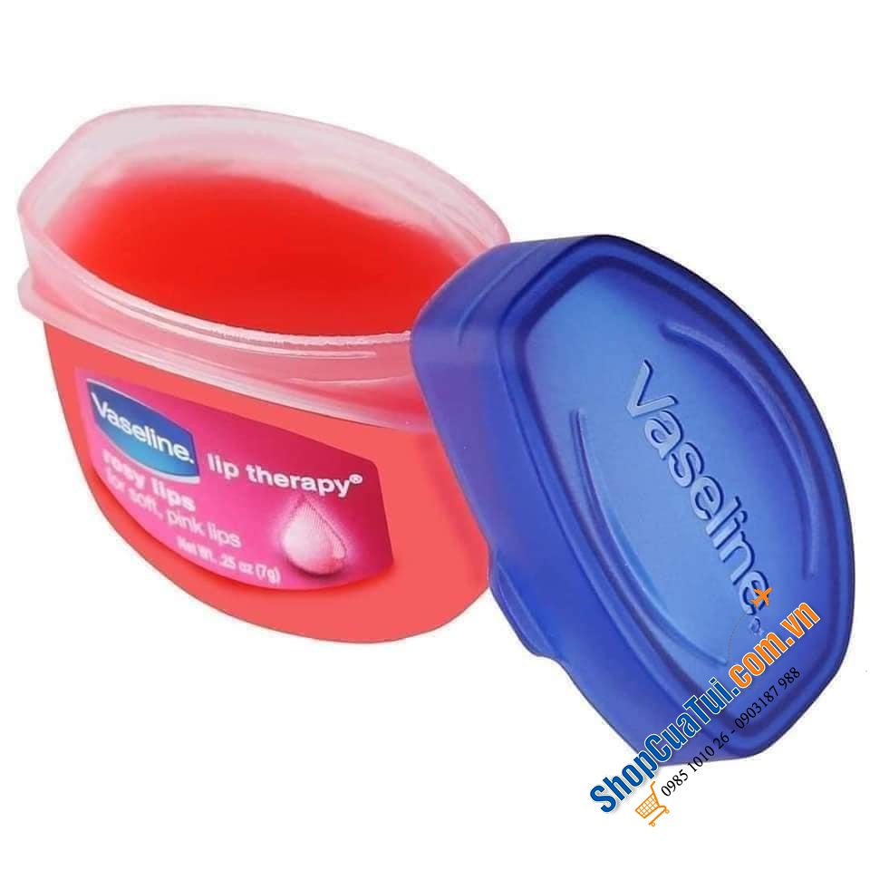 DƯỠNG MÔI VASELINE HUYỀN THOẠI 7 gram  - kem nẻ bản Châu Âu nha!