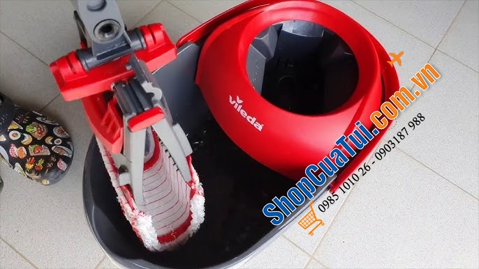Bộ Lau Nhà Vileda UltraMat Turbo – Giải Pháp Hoàn Hảo Cho Mọi Sàn Nhà!