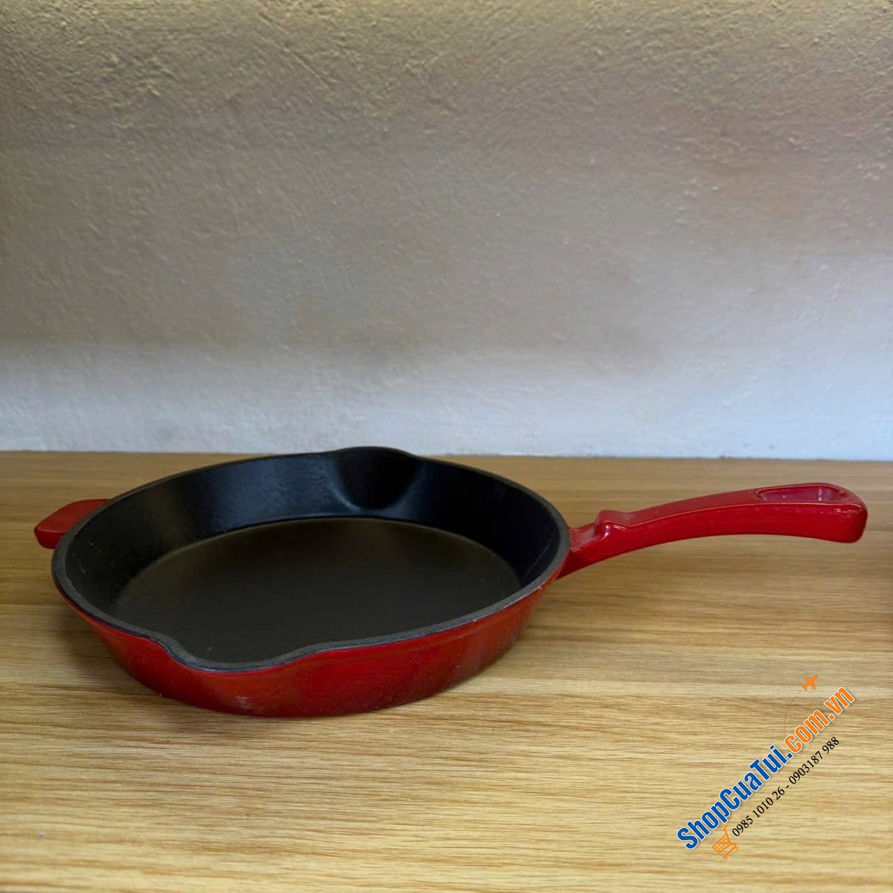 CHẢO GANG ĐÚC ERNESTO Dáng tròn & Dáng Vuông size 24cm.