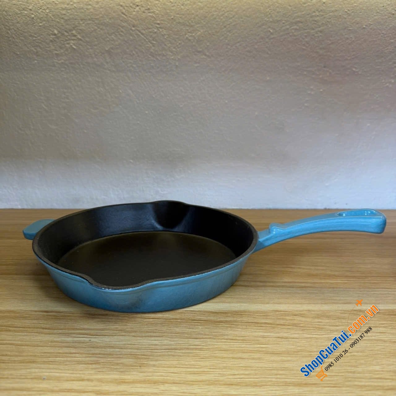 CHẢO GANG ĐÚC ERNESTO Dáng tròn & Dáng Vuông size 24cm.