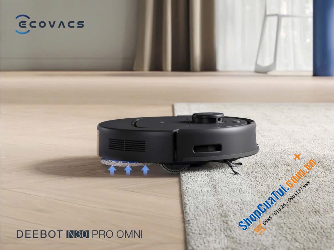 Ecovacs Deebot N30 Pro Omni 2025 - Chọn thông minh, sống tiện nghi.