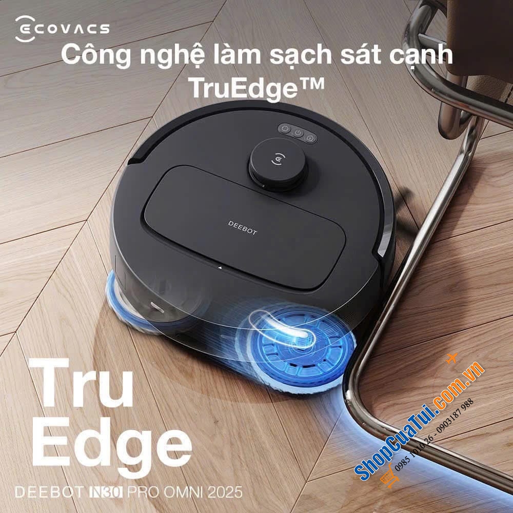 Ecovacs Deebot N30 Pro Omni 2025 - Chọn thông minh, sống tiện nghi.