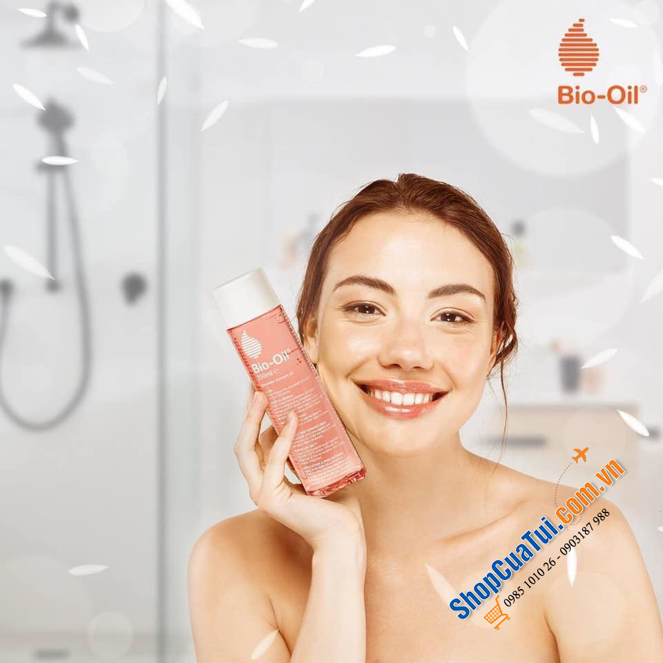 TINH DẦU BIO OIL - dùng khi bầu,  LÀM MỜ SẸO, THÂM NÁM, VẾT RẠN DA CHO PHỤ NỮ TRƯỚC VÀ SAU SINH