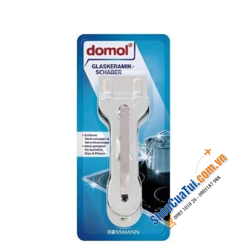DAO VỆ SINH LÀM SẠCH BẾP TỪ DOMOL GLASKERAMIK-SCHABER.