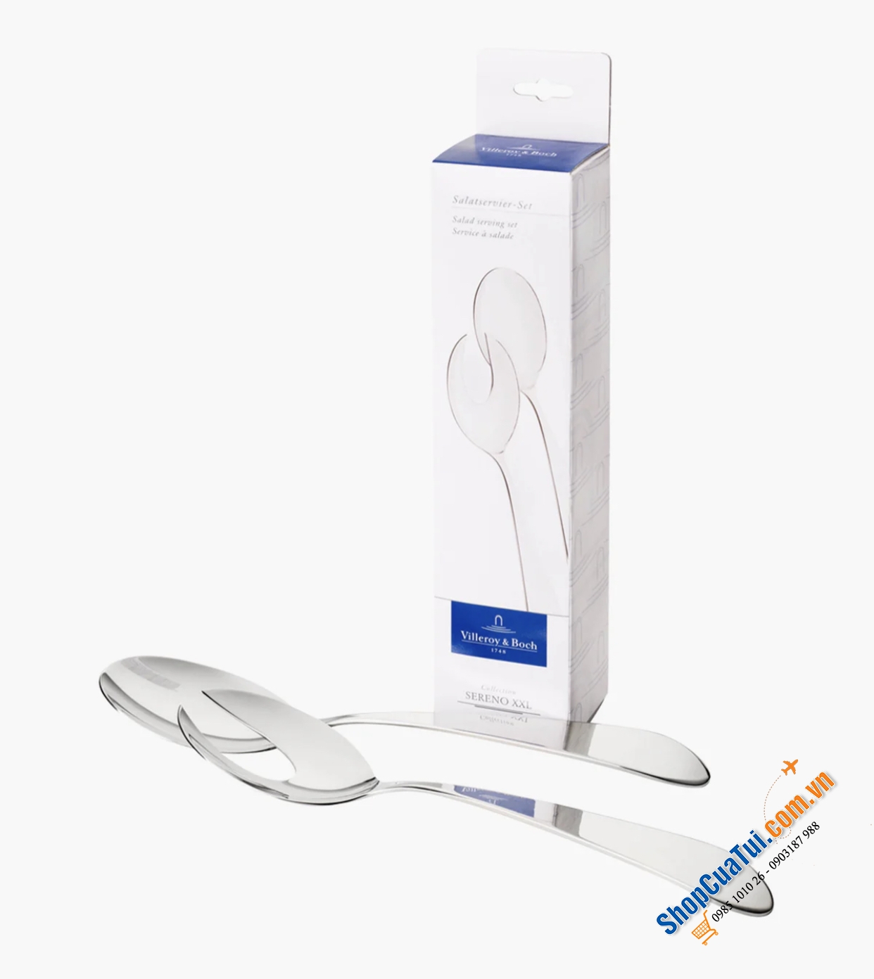 Sét 2 thìa trộn Salat Villeroy Boch SERENO XXL