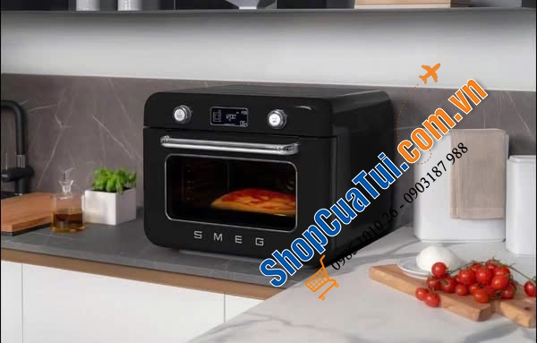 Lò nướng kèm hấp 10in1 của SMEG COF01.