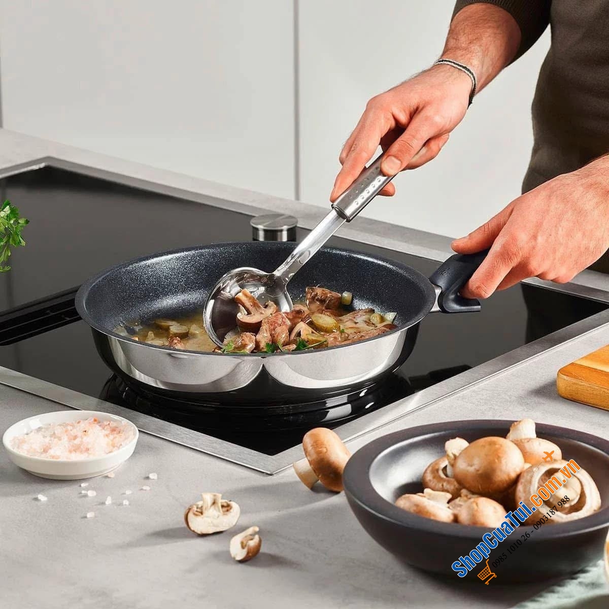 CHẢO FISSLER ADAMANT PREMIUM - size 20, size 28 - Made in Germany.