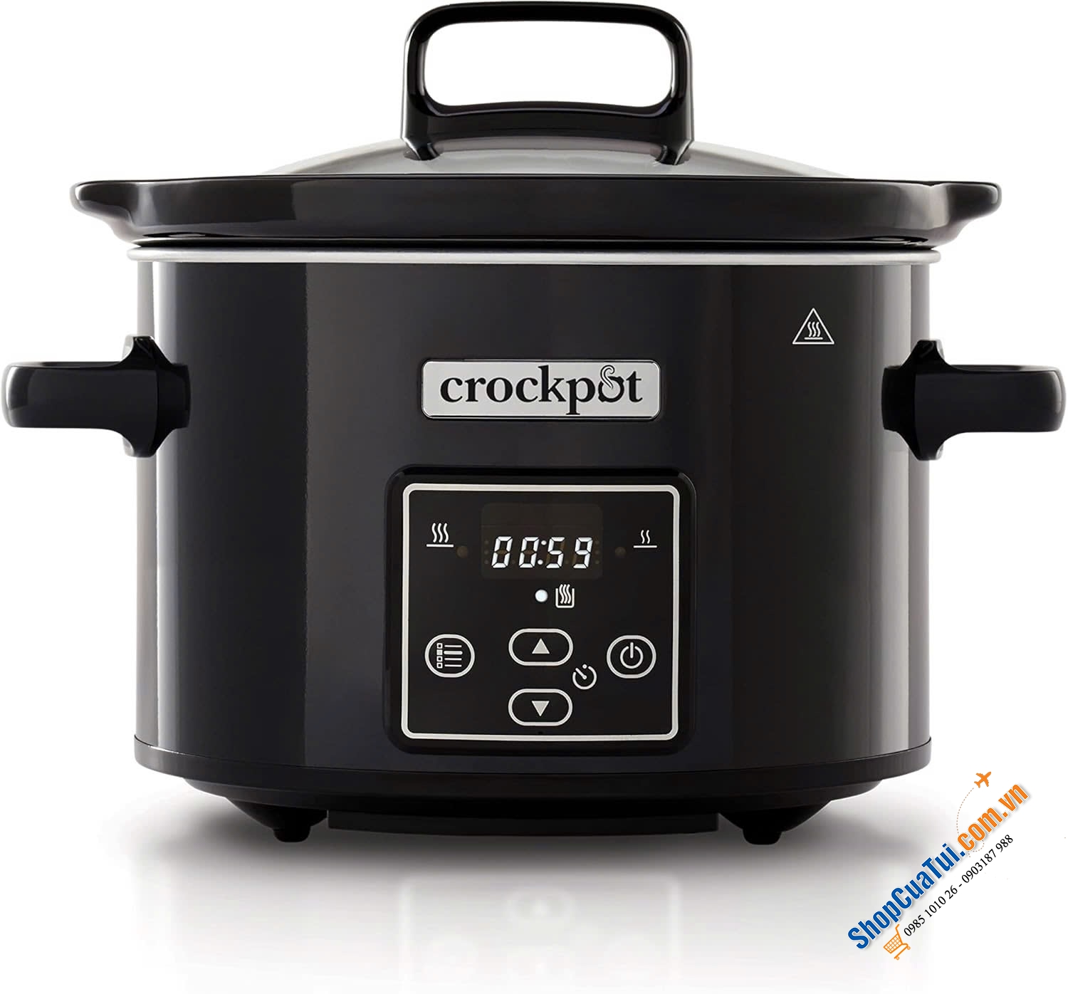 NỒI NẤU CHẬM CROCKPOT CSC061X 2.4L MÀU ĐEN