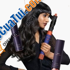 Máy sấy tóc tạo kiểu tóc đa năng và sấy khô Dyson Airwrap iD HS08 Curly Coily màu Vinca Blue