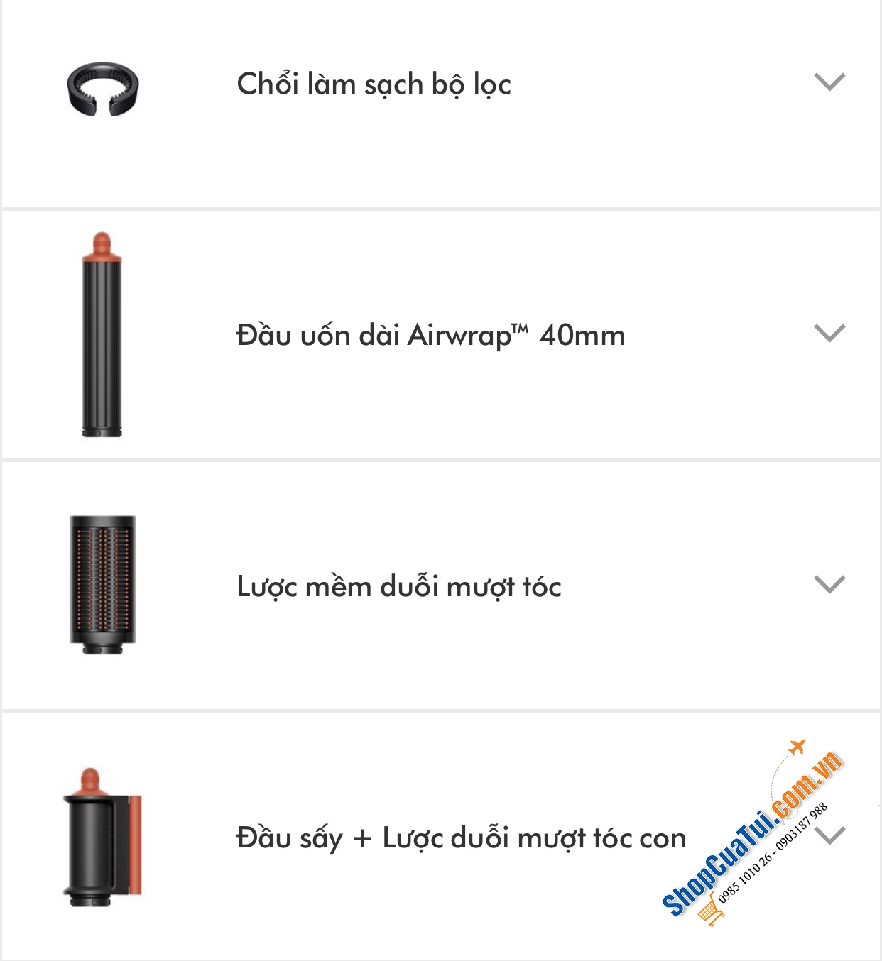 Máy sấy tóc tạo kiểu tóc đa năng và sấy khô Dyson Airwrap iD HS08 Curly Coily màu Vinca Blue