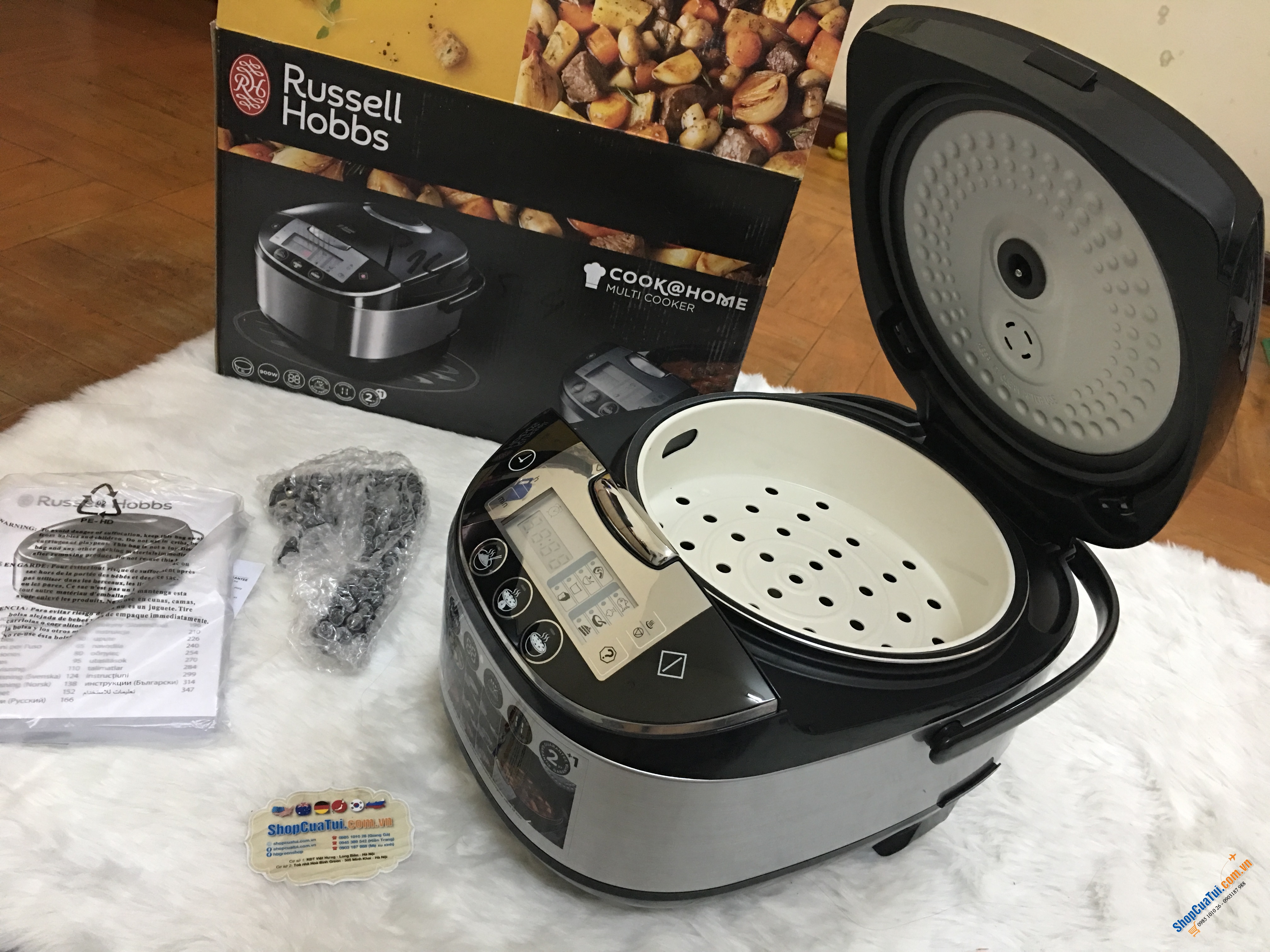 NỒI CƠM - NỒI NẤU ĐA NĂNG RUSSELL HOBBS MULTICOOKER 21850