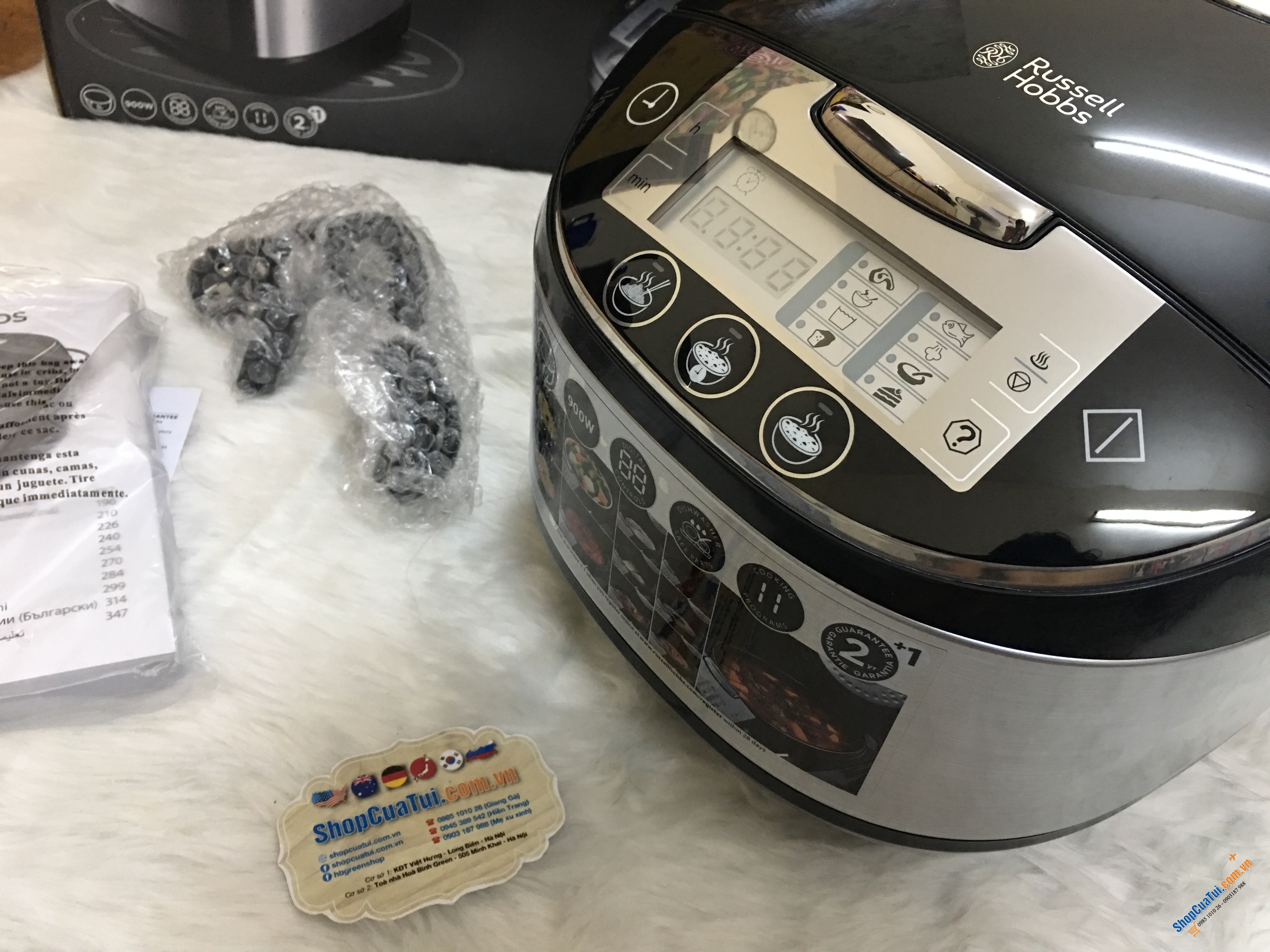 NỒI CƠM - NỒI NẤU ĐA NĂNG RUSSELL HOBBS MULTICOOKER 21850