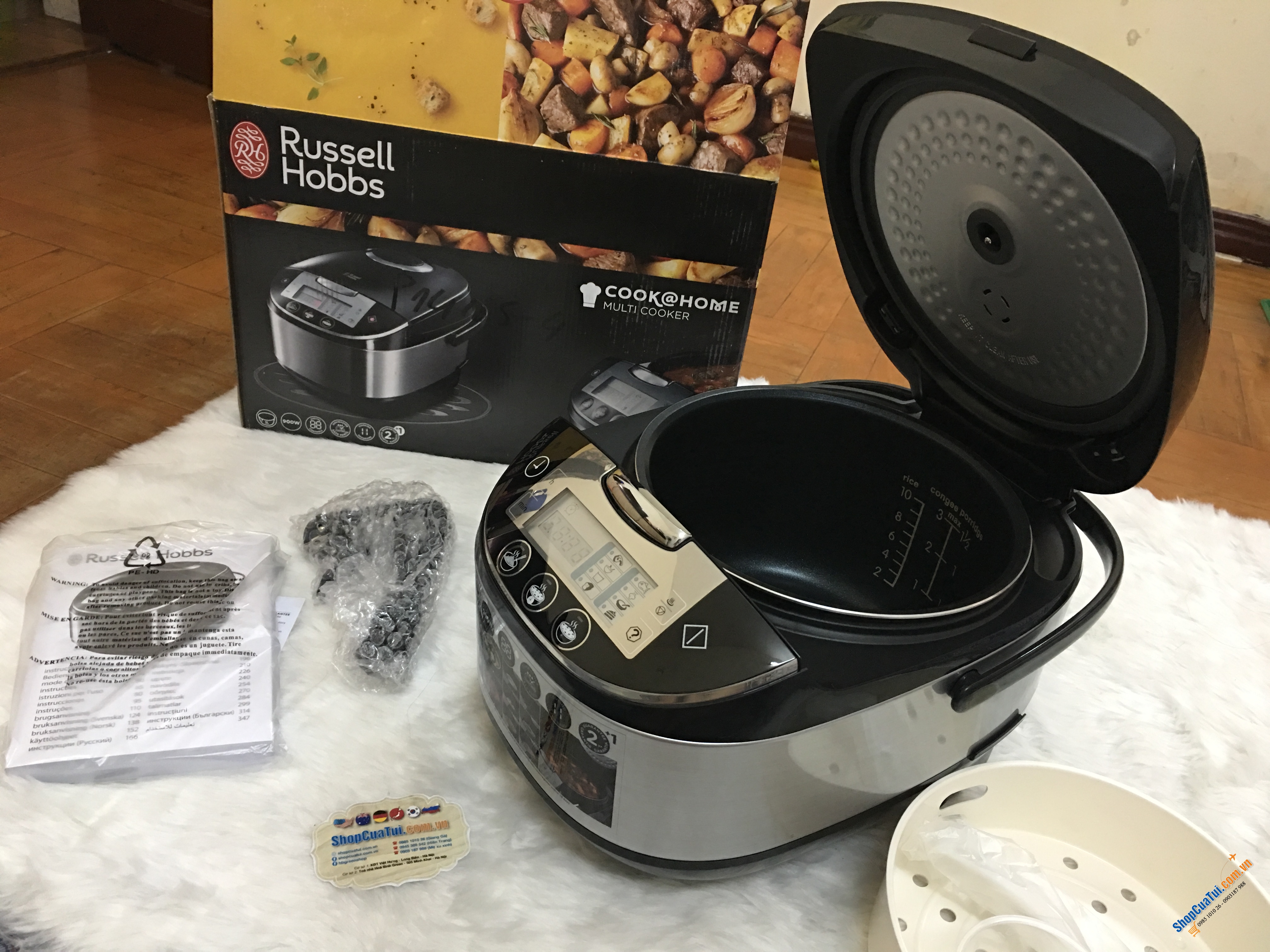 NỒI CƠM - NỒI NẤU ĐA NĂNG RUSSELL HOBBS MULTICOOKER 21850