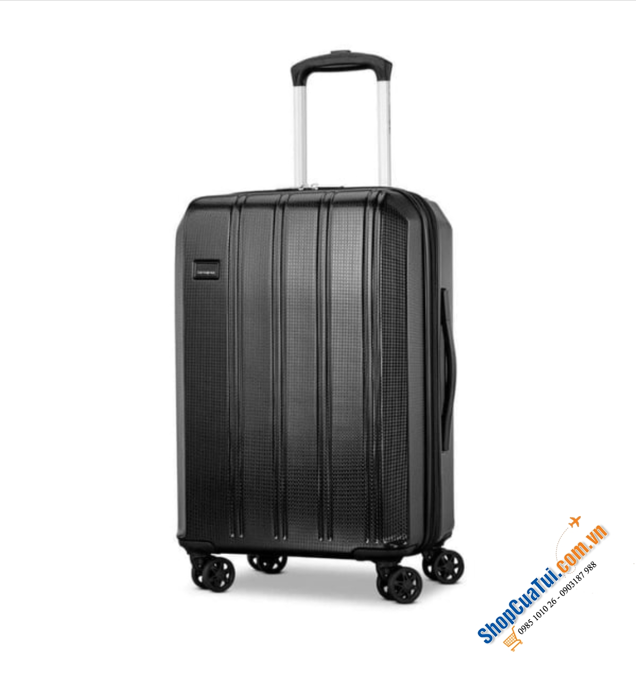 Set 2 Vali Samsonite Carbon X (size 20/30) - trọng lượng nhẹ và tối ưu hóa dung lượng lưu trữ
