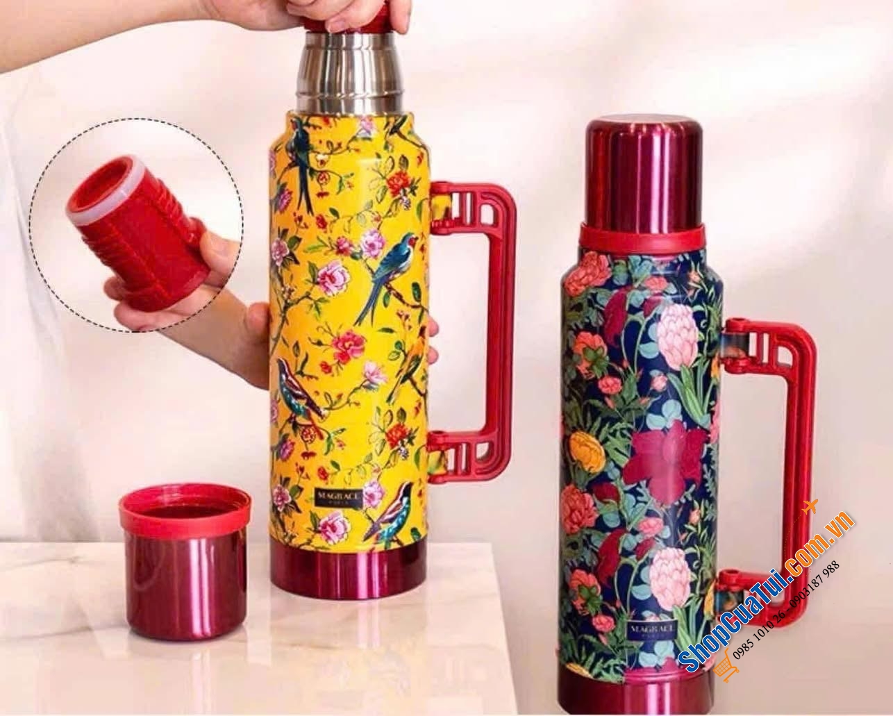 Phích Nước Magrace Paris 1,5L – Diện Mạo Mới, Đẹp Tựa Nàng Thơ.