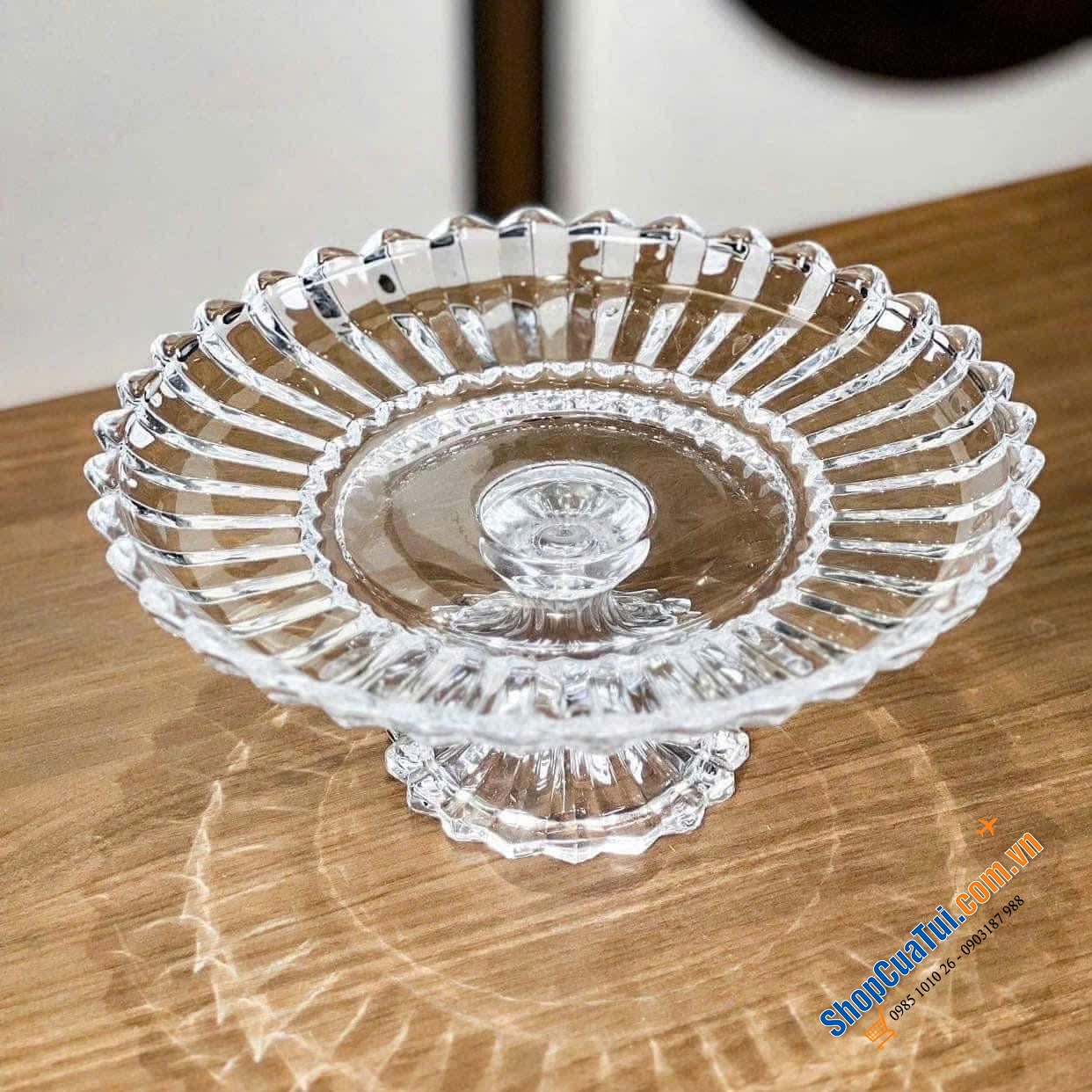 Chân bồng hoàng gia Vessen King Crystal 30cm.