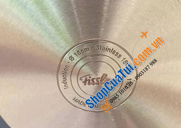 Bộ nồi FISSLER Pure Collection 5 món nắp inox.