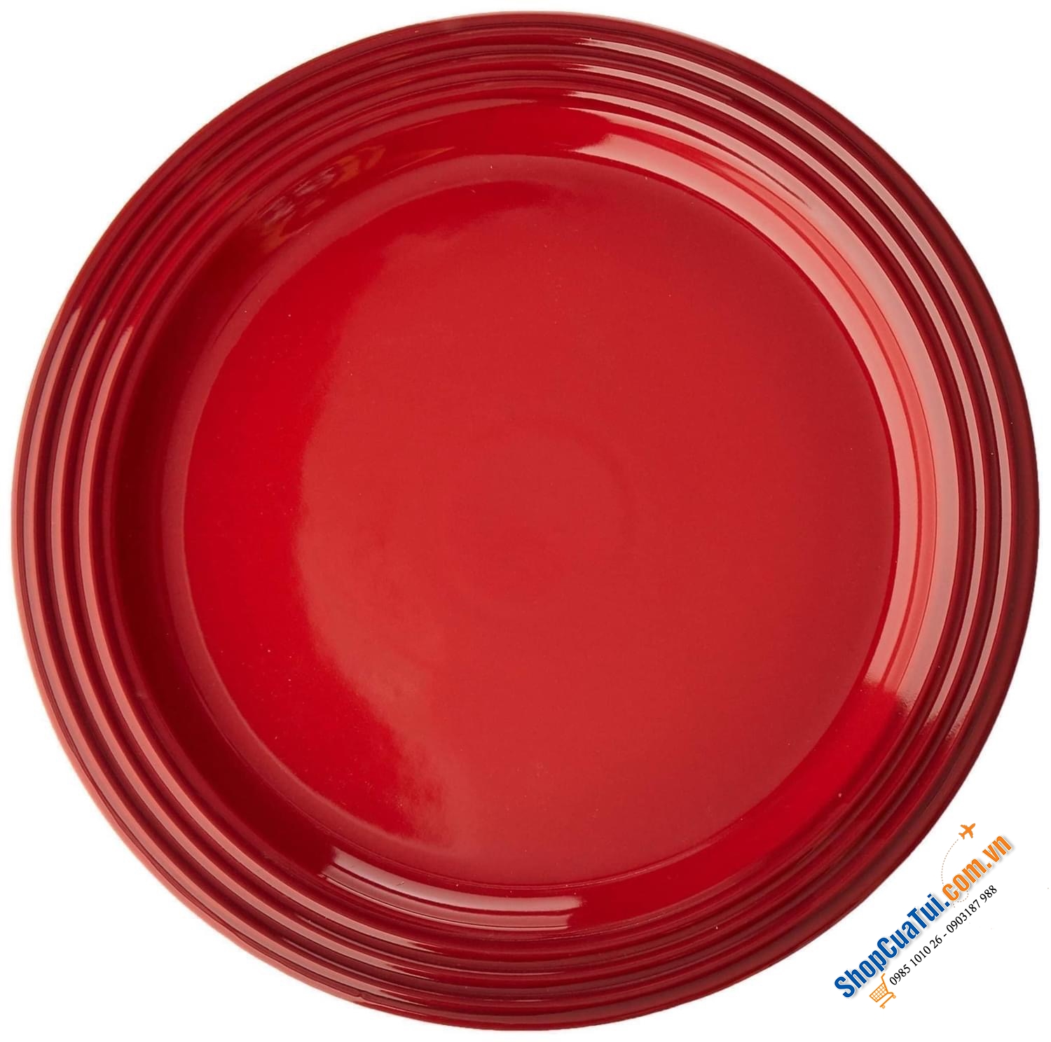 ĐĨA LE CREUSET 27CM DINNER mầu đỏ, cam, hồng