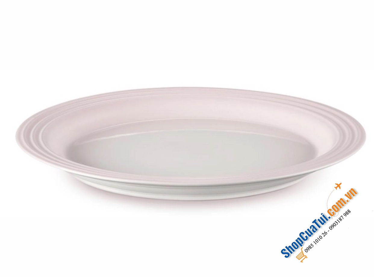 ĐĨA LE CREUSET 27CM DINNER mầu đỏ, cam, hồng