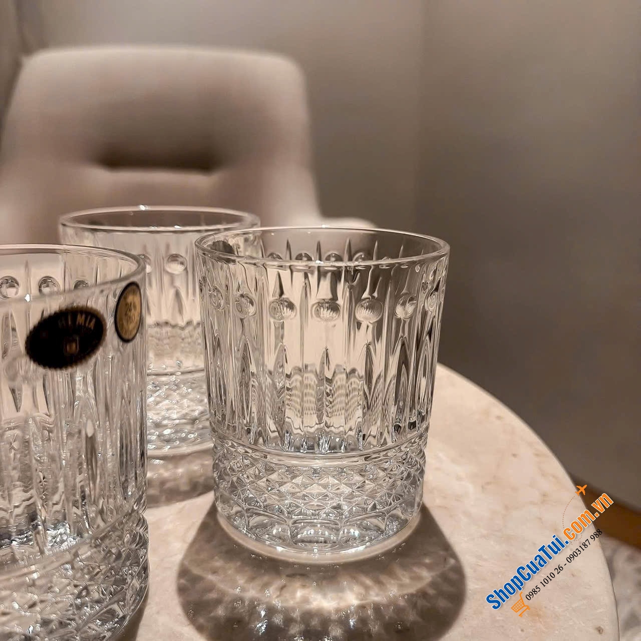 Model mới 2025: Bộ 6 cốc Bohemia Windsor 320ml đẹp Xuất sắc