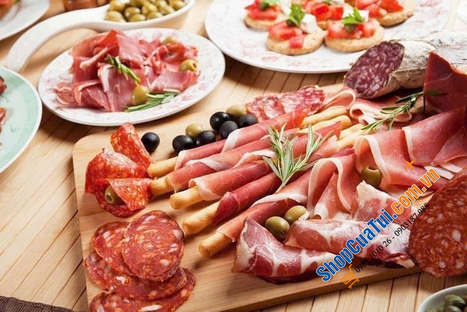 Set Quà tết MS EP01: Set Quà ESPAÑA PREMIUM 5 món với Đùi heo muối Mini Jamón Curado 1kg – Tinh tế trong từng chi tiết