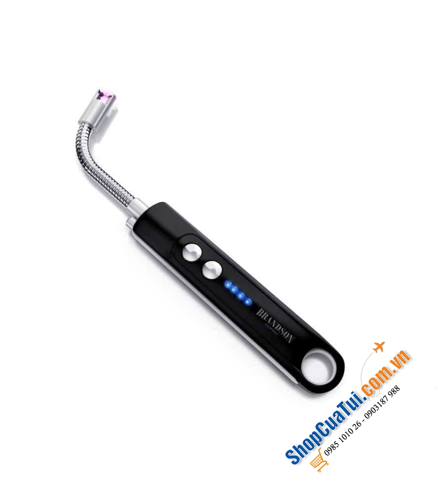 Bật lửa Brandson sạc điện dễ dàng đánh lửa - Bật lửa điện