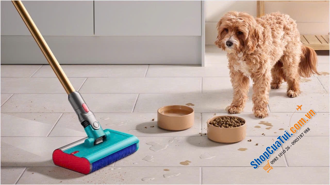 Máy hút bụi, lau nhà 2 in 1 Dyson V15s Detect Submarine™ Complete (Bản HEPA ống vàng xịn nhất) + tặng kèm Dok sàn Dyson Multi trị giá 3 triệu