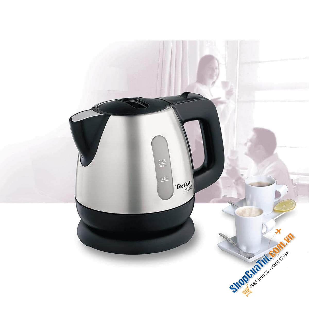 ẤM SIÊU TỐC TEFAL BI81252A 0,8 LÍT.