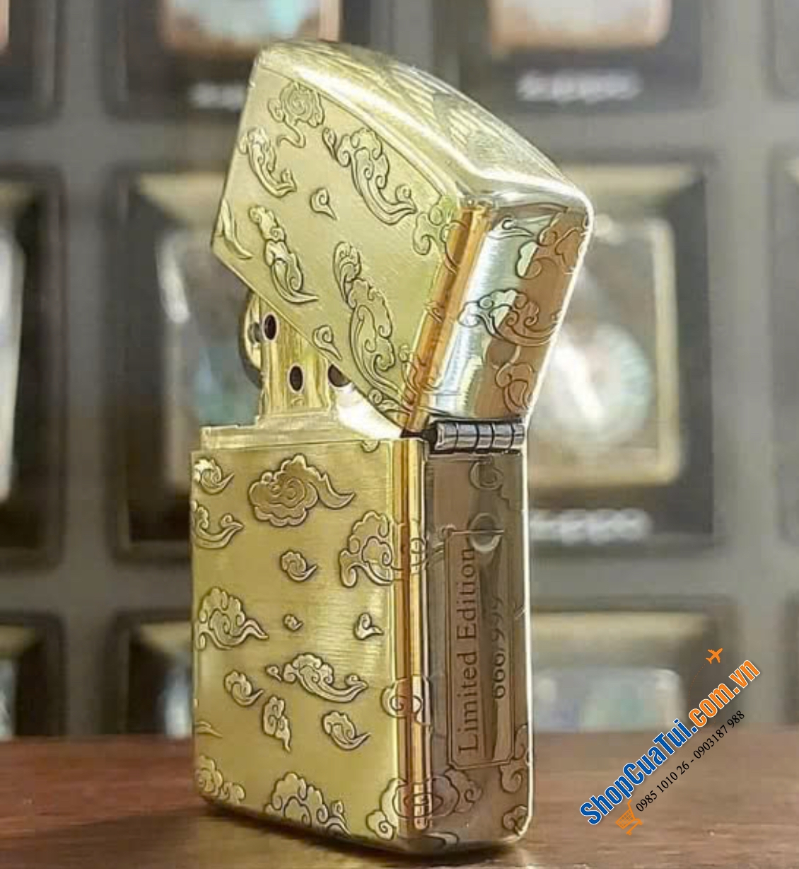 Bật lửa Zippo Rồng vờn mây - Made in USA - Đại diện cho quyền lực, may mắn, thịnh vượng và thăng tiến