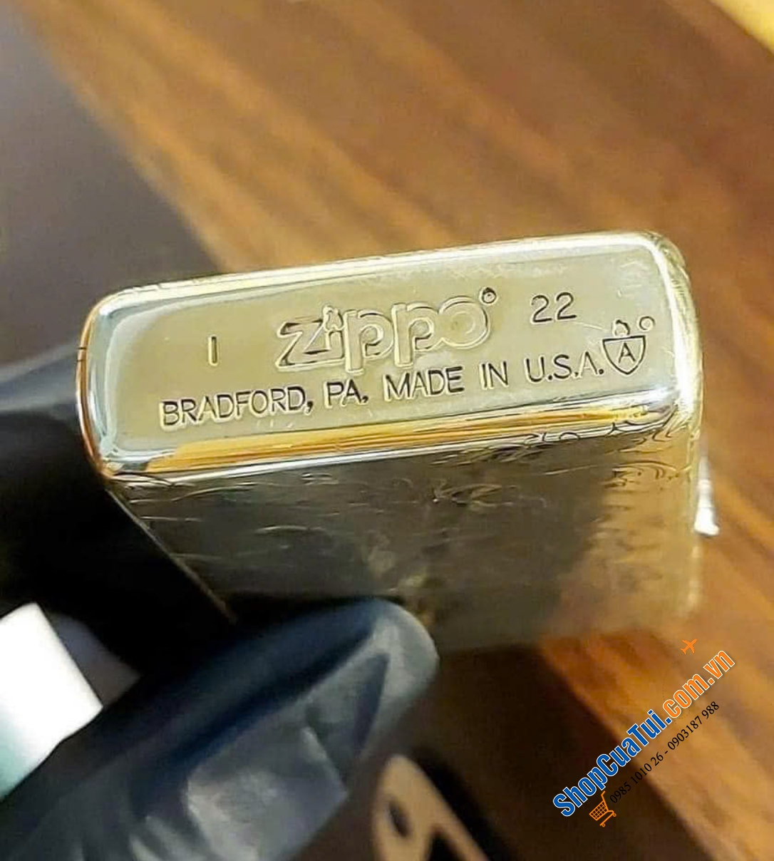 Bật lửa Zippo Rồng vờn mây - Made in USA - Đại diện cho quyền lực, may mắn, thịnh vượng và thăng tiến