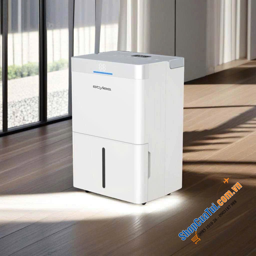 Máy hút ẩm Stylies MATAR 30 Lít - cho phòng lớn trên 50m2 - giải pháp cho ngôi nhà khô ráo và khỏe mạnh