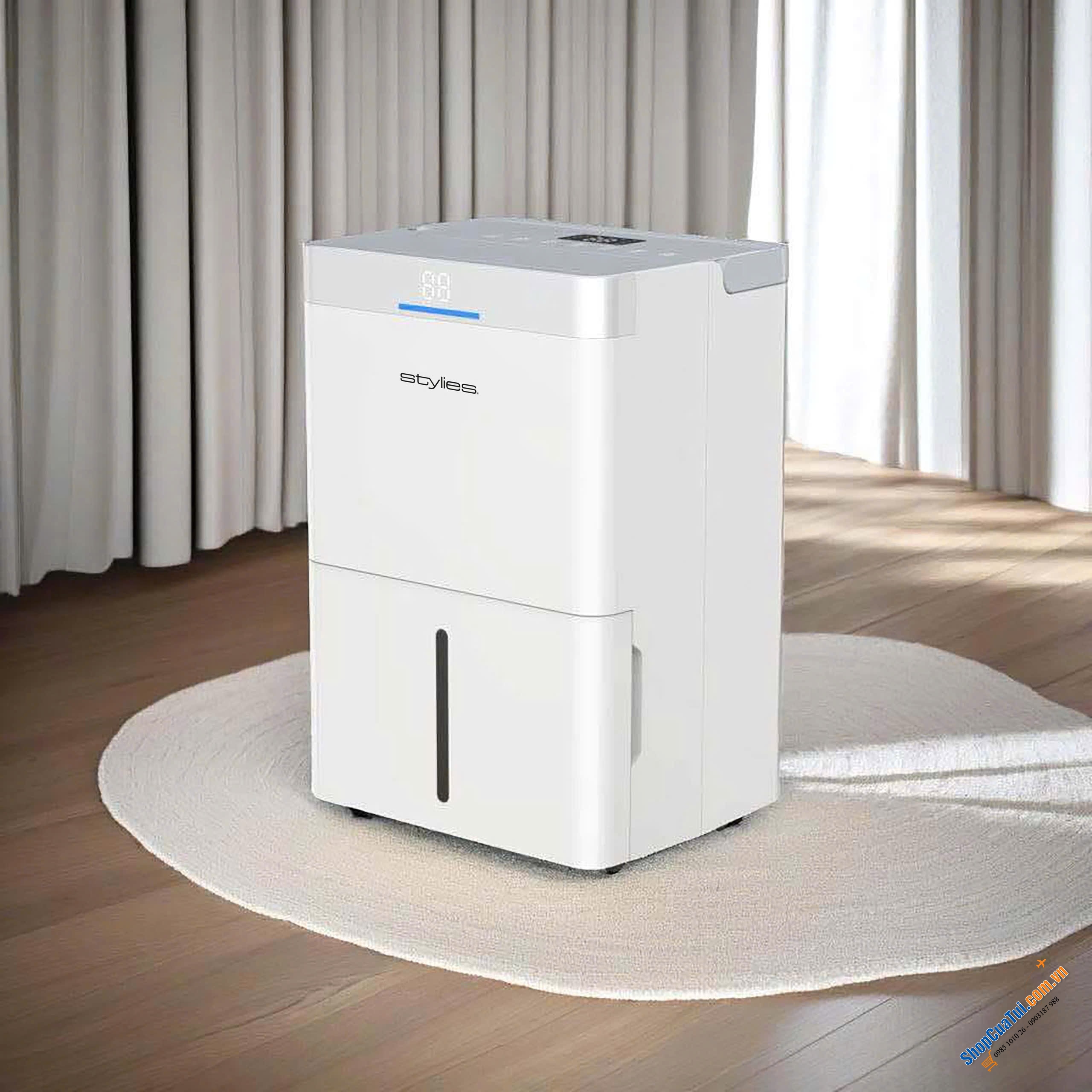 Máy hút ẩm Stylies MATAR 30 Lít - cho phòng lớn trên 50m2 - giải pháp cho ngôi nhà khô ráo và khỏe mạnh