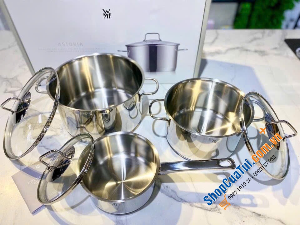 BỘ NỒI WMF ASTORIA KOCHGESCHIRR SET 3-TEILIG.