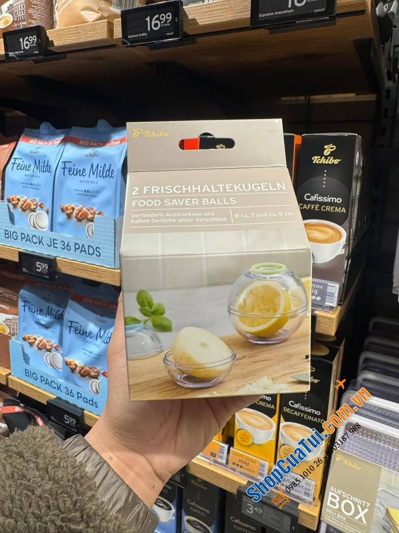 SET 2 HỘP BẢO QUẢN THỰC PHẨM MINI TCHIBO – Bảo bối giữ thực phẩm luôn tươi ngon!