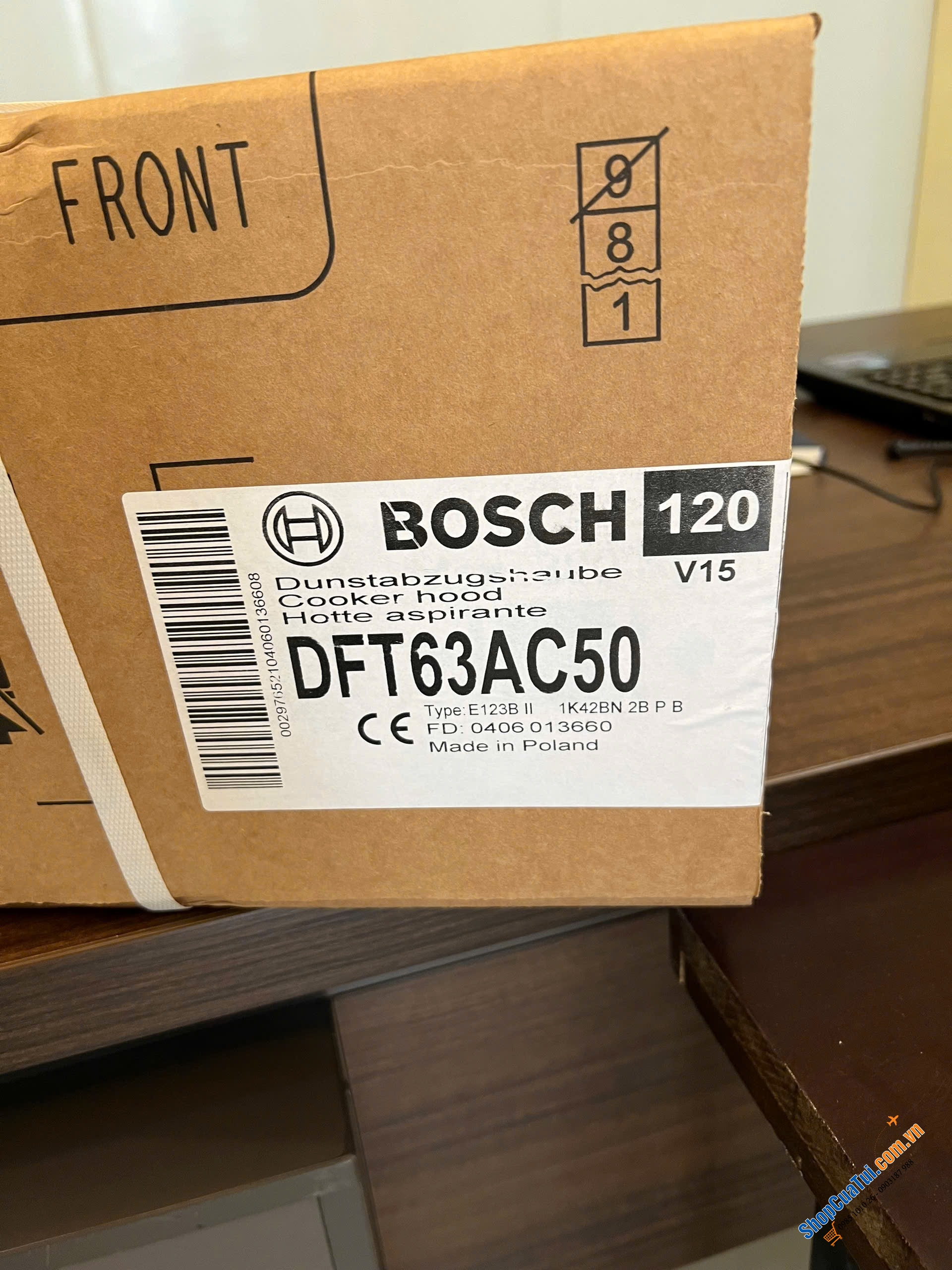 Máy hút mùi âm tủ Bosch DFT63AC50 Serie 4 thiết kế tinh tế và các tính năng tiên tiến