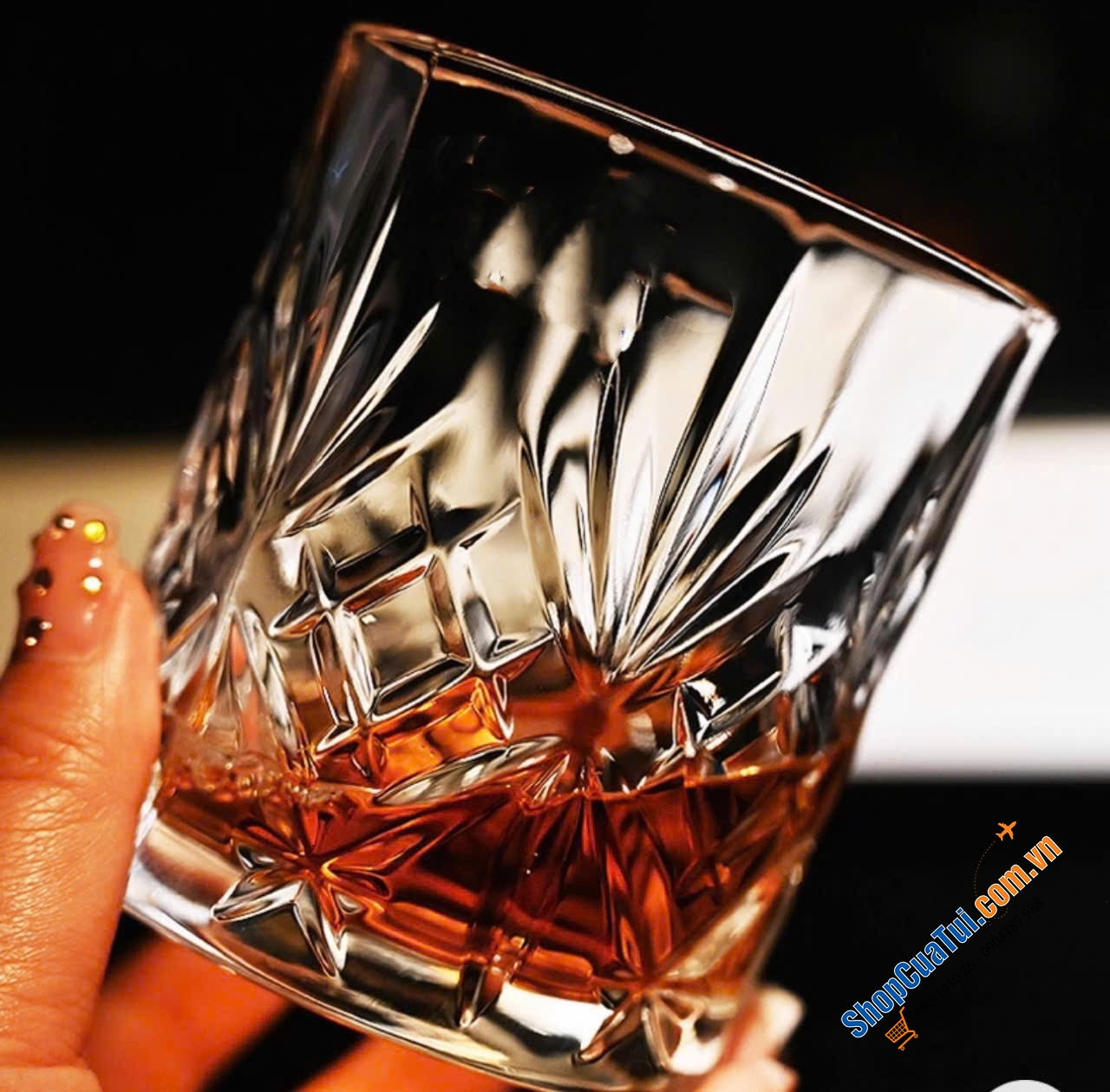 Bộ 6 cốc thuỷ tinh pha lê Dublin 325ml