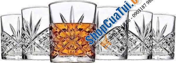Bộ 6 cốc thuỷ tinh pha lê Dublin 325ml