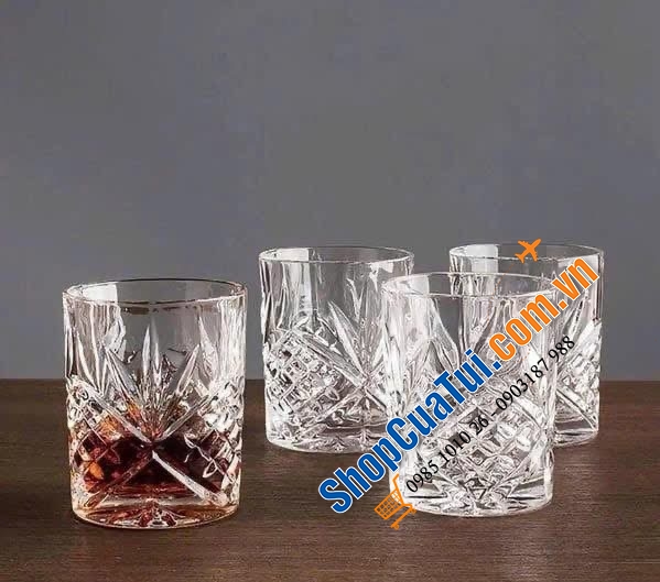 Bộ 6 cốc thuỷ tinh pha lê Dublin 325ml