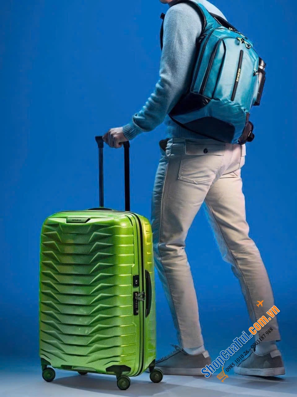 Valy siêu nhẹ, siêu bền SAMSONITE PROXIS 28 inch - Made in EU size L kí gửi