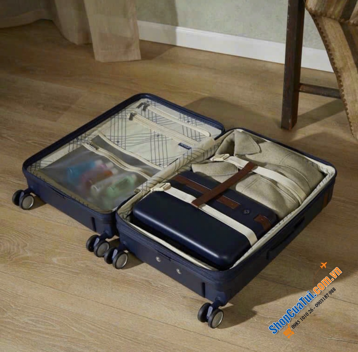 Vali Samsonite VIRTUOSA Carry-on Sprinner - valy size cabin
