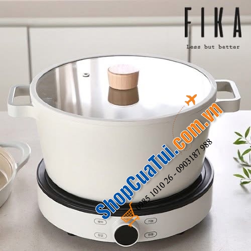 Nồi Lẩu FIKA Size 26cm dáng cao – Dẫn Nhiệt Tốt, Chống Dính Siêu Bền