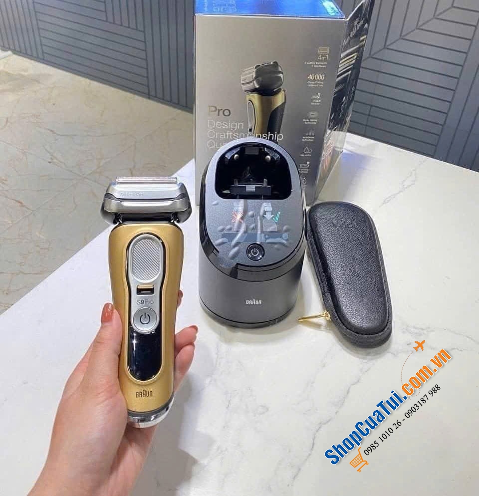 Máy cạo râu Braun Series 9 Pro 9469cc - Made in Germany
