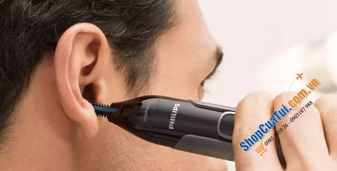 Máy cạo râu Philips S3133/57 kèm tỉa lông mũi - Made in Germany