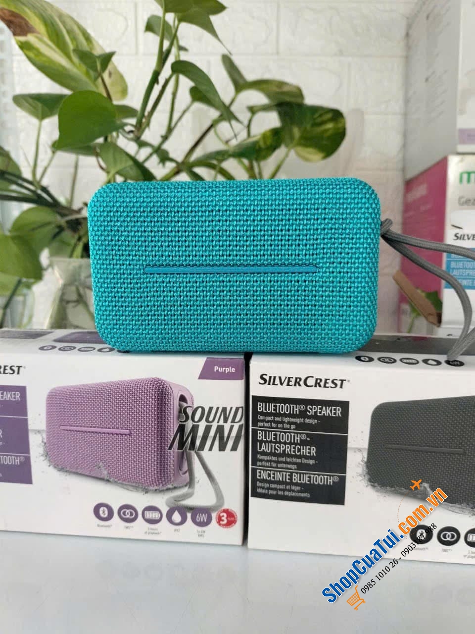 Loa Bluetooth mini của Silvercrest.